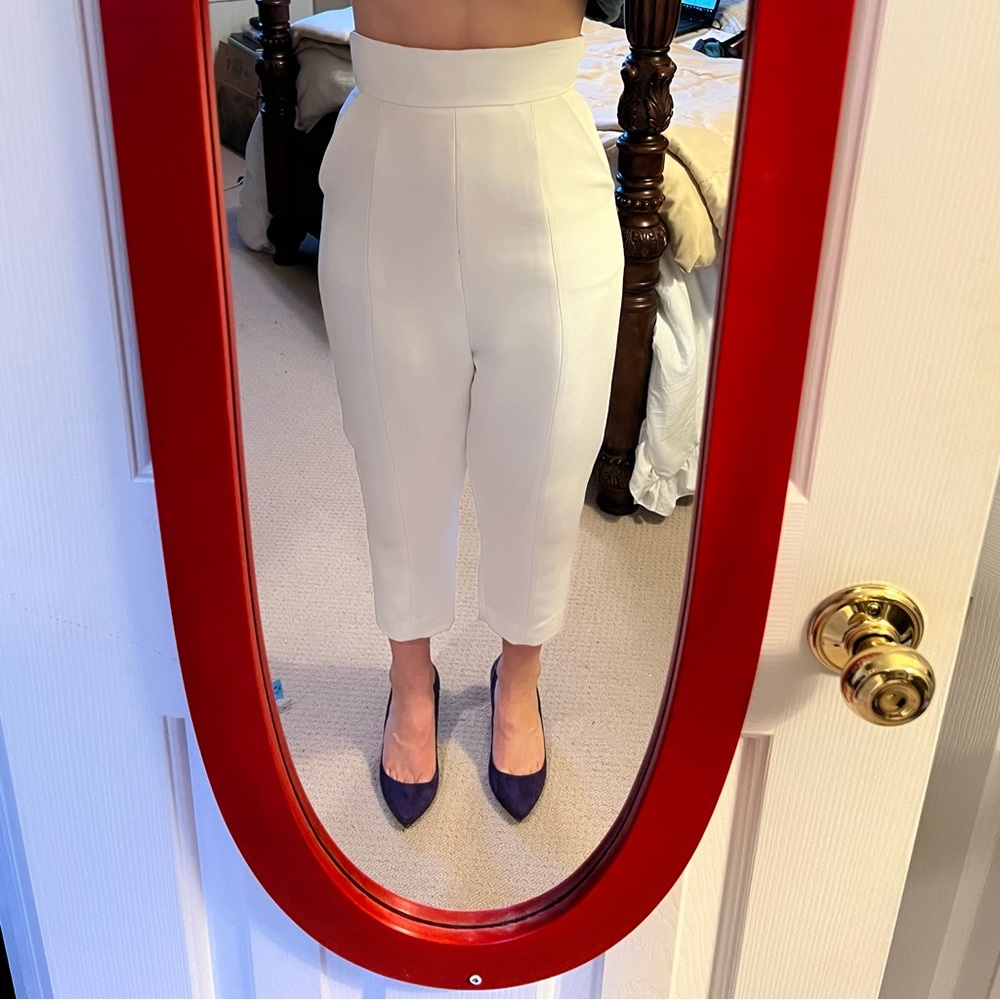 PAPER London White Pants